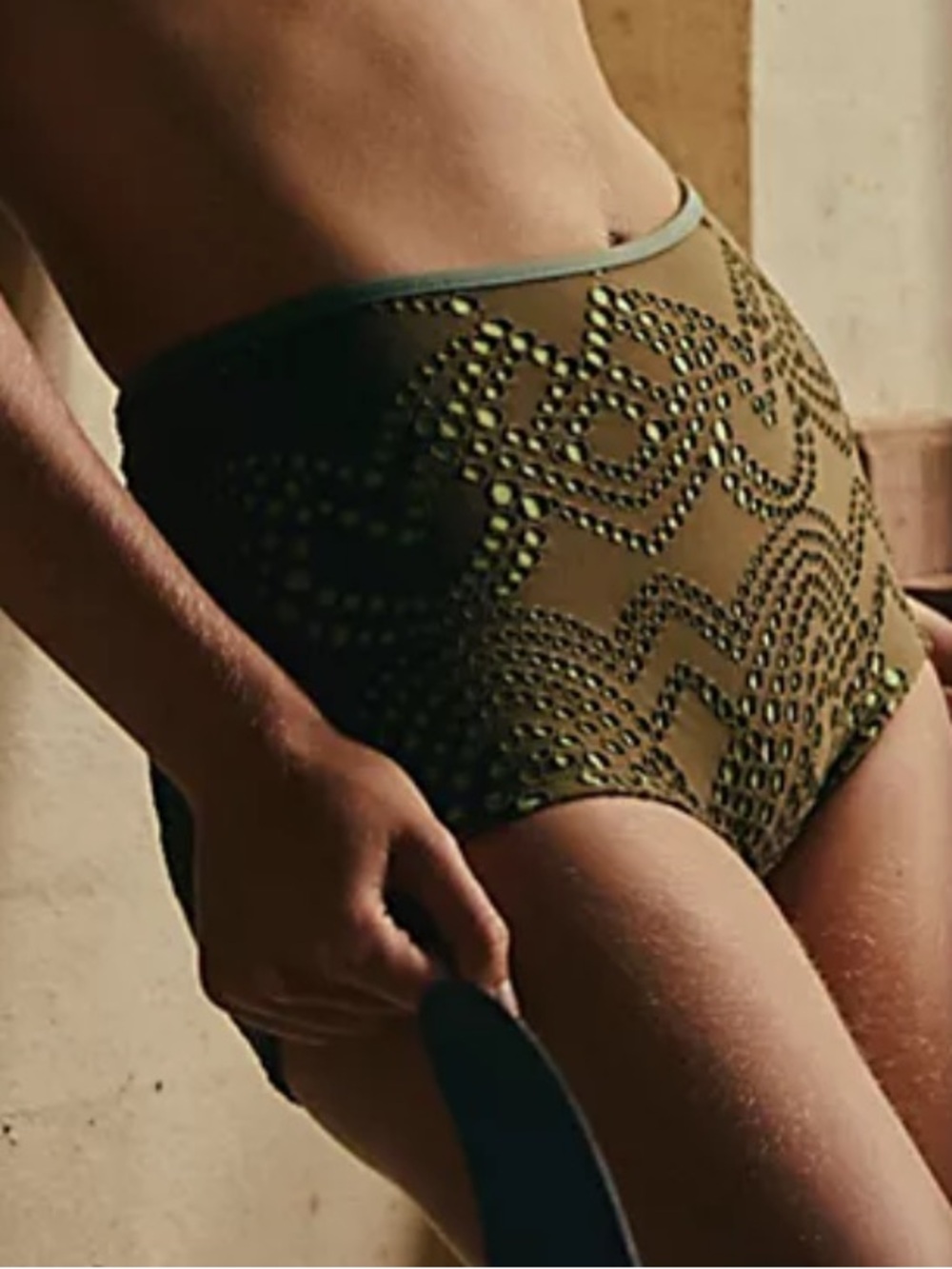 Seea Flor High Waist Bottom - Zait Moss | NWT